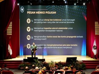 Menko Polkam Jamin Indonesia Nol Serangan Teroris