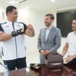 Menteri Pemuda dan Olahraga Republik Indonesia (Menpora RI) Dito Ariotedjo hari Senin (24/2) siang menerima kunjungan Presiden Asian Mixed Martial Arts Federation (AMMAF) Davron Juraev serta perwakilan Pengurus Pusat Indonesia Bela Diri Campuran Amatir Mixed Martial Art (PP. IBCA MMA) di ruang rapat lantai 10, Kemenpora, Senayan, Jakarta.