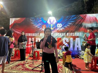 Malam Puncak Perayaan HUT RI ke-80 di Komplek Greenwood Residence