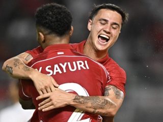 Timnas Gasak Taiwan Dengan Skor Telak