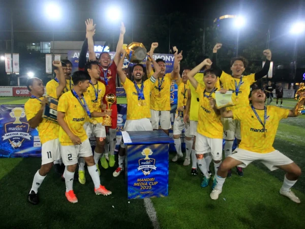 SCTV Raih Juara Bertahan Tiga Kali Di Mandiri Media Cup 2025