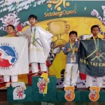 Dua Atlet Muda Dojang Aselih Sabet Medali di Student Open 2025 Bogor