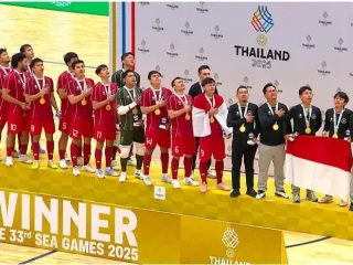 Timnas Futsal Indonesia Cetak Sejarah dan Rebut Medali Emas
