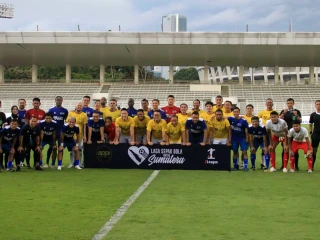 Momen Laga Sepak Bola Untuk Sumatera