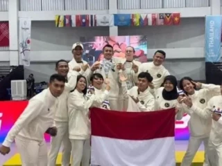 Timnas Teqball Indonesia Raih Tiga Perak Di SEA Games 2025