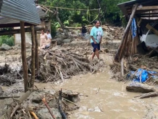 Banjir Bandang Hantam Banawa–Rio Pakava, Puluhan Desa Terendam, Jalur Trans Sulawesi Sempat Lumpuh