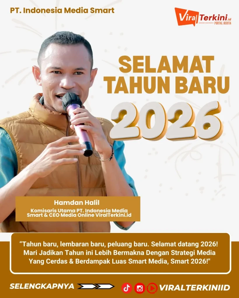 Komisaris Utama PT. Indonesia Media Smart & CEO Media Online ViralTerkini.id
