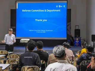 Moment PSSI Pers Gelar Refereeing Workshop Tentang Evaluasi Wasit dan Peran VAR