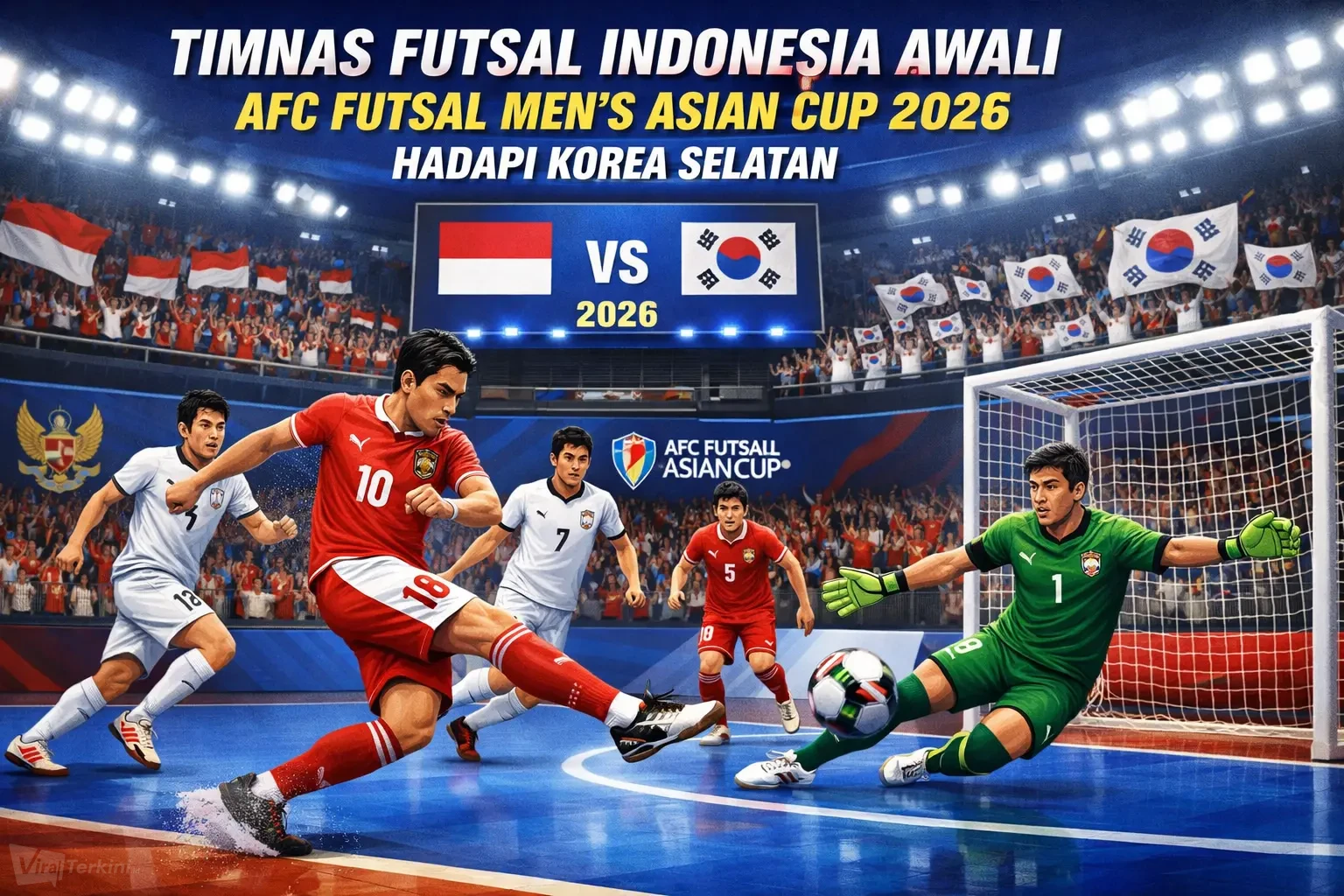 Timnas Futsal Indonesia Awali AFC Futsal Men’s Asian Cup 2026 Hadapi Korea Selatan