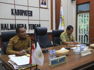 Senin Produktif! Wabup dan Sekda Halteng Tancap Gas Bareng: Kebut Urusan Infrastruktur dan Budaya