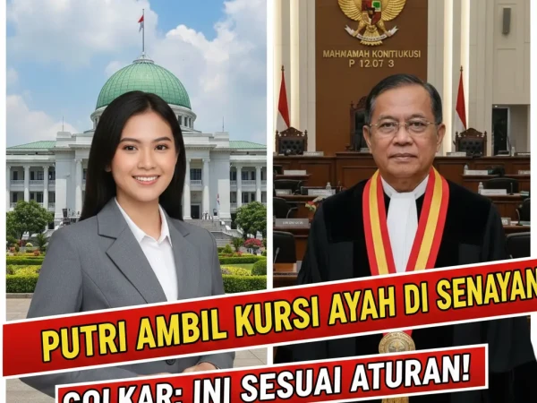 Heboh! Putri Adies Kadir Gantikan Posisi Sang Ayah di Senayan, Ini Penjelasan Golkar