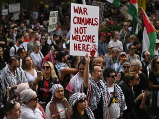 Demo Pro-Palestina Meluas di Australia, Presiden Israel Disambut Penolakan: War criminal not welcome