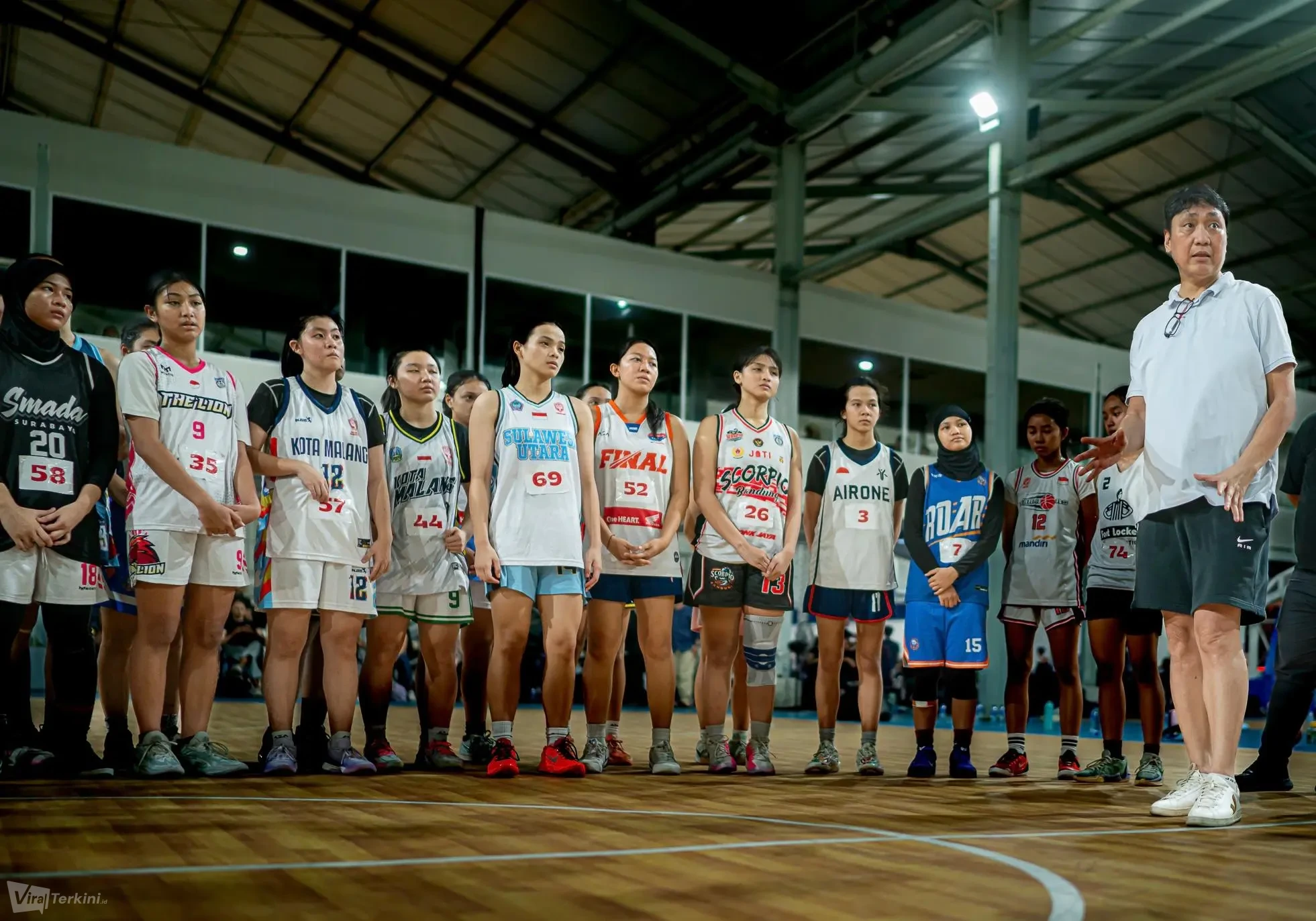DPP PERBASI membuka peluang bagi pemain basket muda di dalam dan luar negeri untuk bergabung dengan Tim Nasional (Timnas) Bola Basket U18 Putra dan Putri. (Foto: Perbasi).