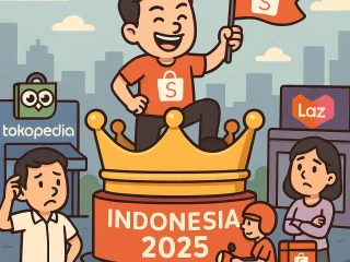 Shopee Masih Jadi Raja E-Commerce Indonesia 2025