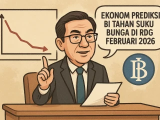Ekonom Prediksi BI Tahan Suku Bunga di RDG Februari 2026