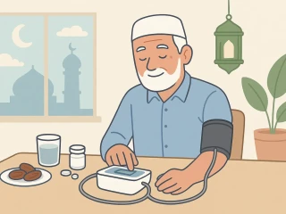 Kontrol Tekanan Darah Saat Puasa, Ini Tips yang Dianjurkan