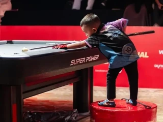 Fajar Alamri, Atlet Biliar 5 Tahun yang Dipuji Erick Thohir