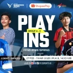 Play-Ins FFNS 2026 Spring: 36 Tim Bersiap Menuju Grand Finals di Palembang