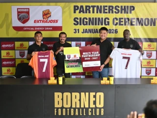 Extrajoss Resmi Jadi Sponsor Borneo FC Musim 2026