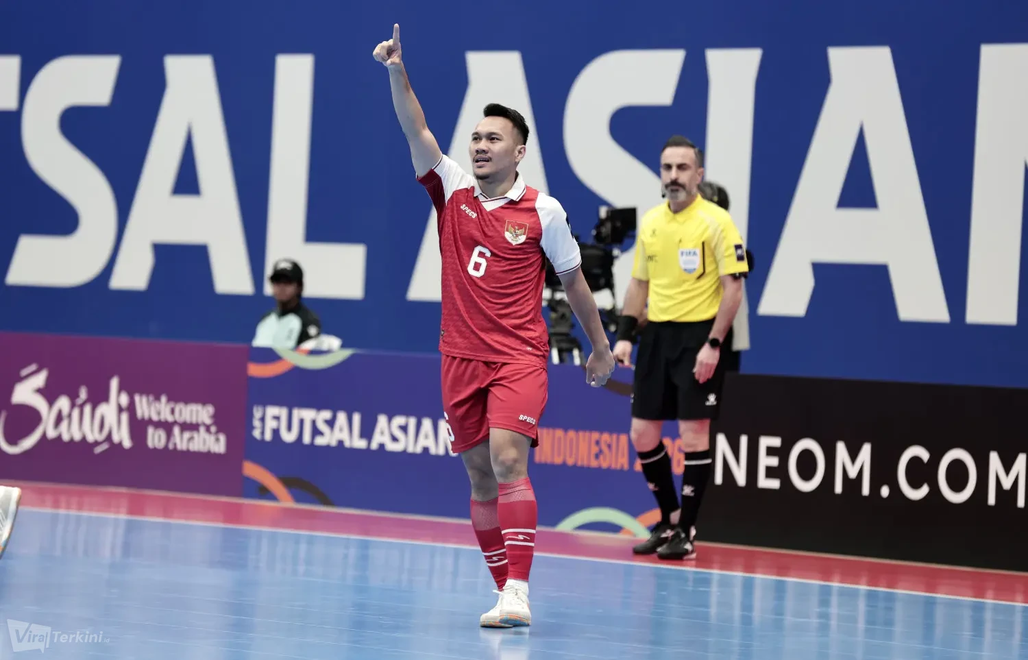 gol cepat Samuel Eko Putra Tampubolon pada menit ke-6