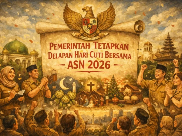 Pemerintah Tetapkan Delapan Hari Cuti Bersama ASN 2026
