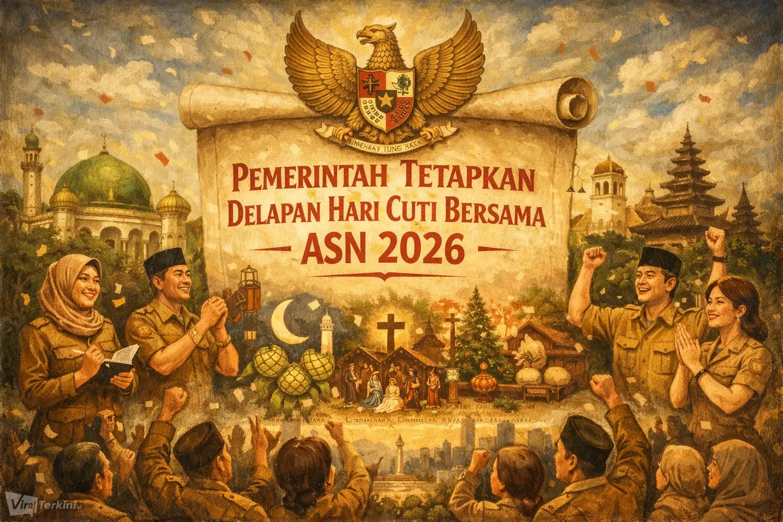 Ilustrasi Cuti ASN_Ilustrator Viralterkini