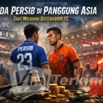 Ilustrasi Denda Persib di panggung Asia_Ilustrator