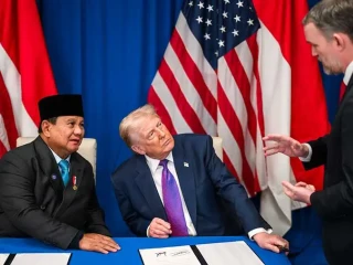 Indonesia–AS Resmi Teken Perjanjian Dagang Timbal Balik