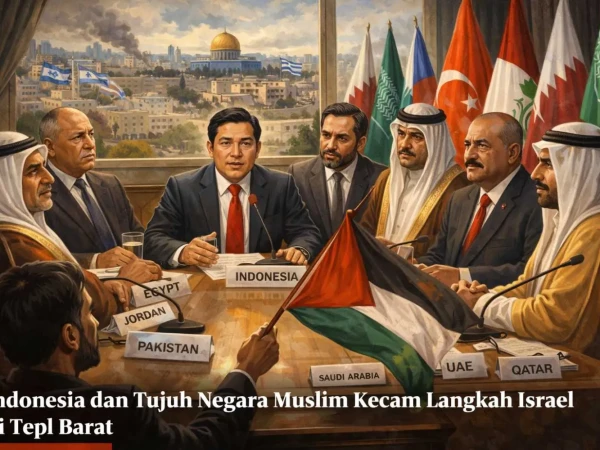 Indonesia dan Tujuh Negara Muslim Kecam Langkah Israel di Tepi Barat