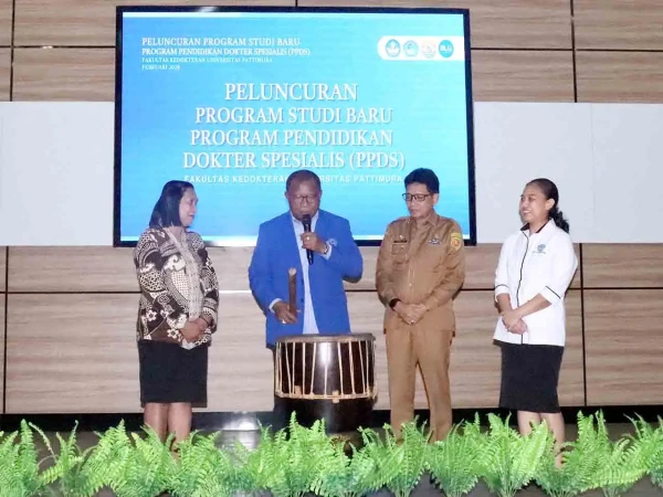 FK Unpatti Resmi Buka Tiga Program Dokter Spesialis, Tonggak Baru Dunia Kesehatan Maluku
