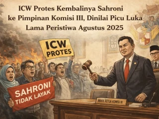 ICW Protes Kembalinya Sahroni ke Pimpinan Komisi III, Dinilai Picu Luka Lama Peristiwa Agustus 2025