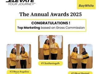Rayakan Annual Awards 2025, Ray White Cipta Group Apresiasi Kinerja Marketing Properti