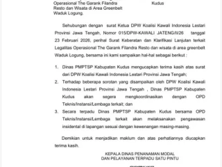 KAWALI Desak Klarifikasi Legalitas The Garank Filandra