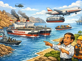 Kapal Pertamina Tertahan di Selat Hormuz, Impor Minyak Dialihkan