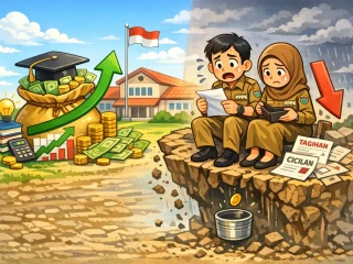 Anggaran Pendidikan Naik, Gaji Guru PPPK Justru Anjlok