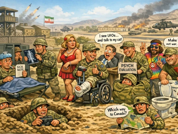 Prajurit AS Ramai-ramai Cari Cara Hindari Penugasan Perang Iran