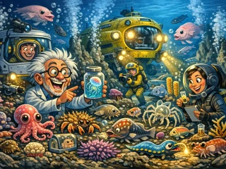 Ilmuwan Temukan Ratusan Spesies Baru di Dasar Samudra Pasifik