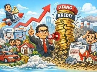 Kredit Himbara Melonjak, OJK Ingatkan Risiko Kredit Macet