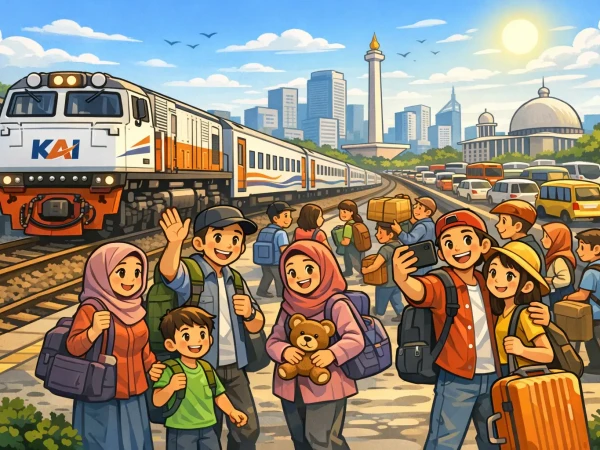 Prediksi KAI: Arus Balik ke Jakarta Bakal Membludak