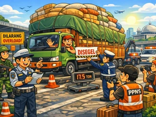 Truk Bandel Kena Sanksi, Kemenhub Ungkap Faktanya