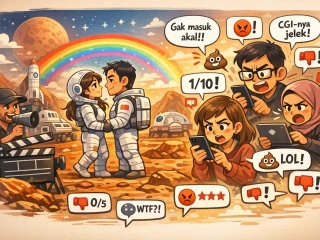 Film Pelangi di Mars Tuai Kritik Netizen, Ini Penyebabnya