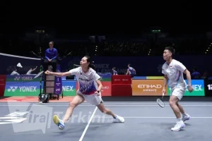 Pasangan ganda campuran Hee Yong Kai Terry (Singapura)/Gloria Emanuelle Widjaja (Indonesia) harus mengakhiri langkah di babak pertama All England 2026 (Foto: ist).
