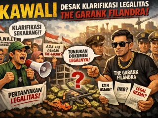 KAWALI Desak Klarifikasi Legalitas The Garank Filandra