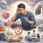 Kecanduan rokok masih menjadi salah satu persoalan kesehatan serius yang sulit diatasi_Ilustator Viralterkini