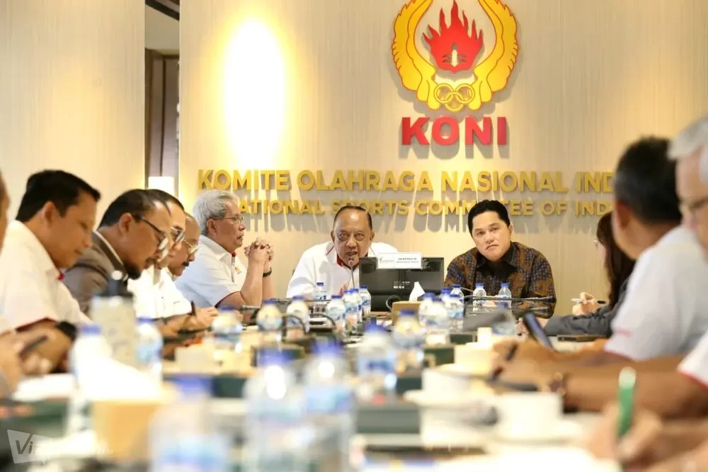 Ketua Umum Komite Olahraga Nasional Indonesia (KONI) Pusat, Letjen TNI (Purn) Marciano Norman, menyatakan dukungan penuh terhadap langkah tegas Menteri Pemuda dan Olahraga (Menpora) RI dalam menangani dugaan pelecehan seksual di lingkungan olahraga nasional. (Foto: KONI).