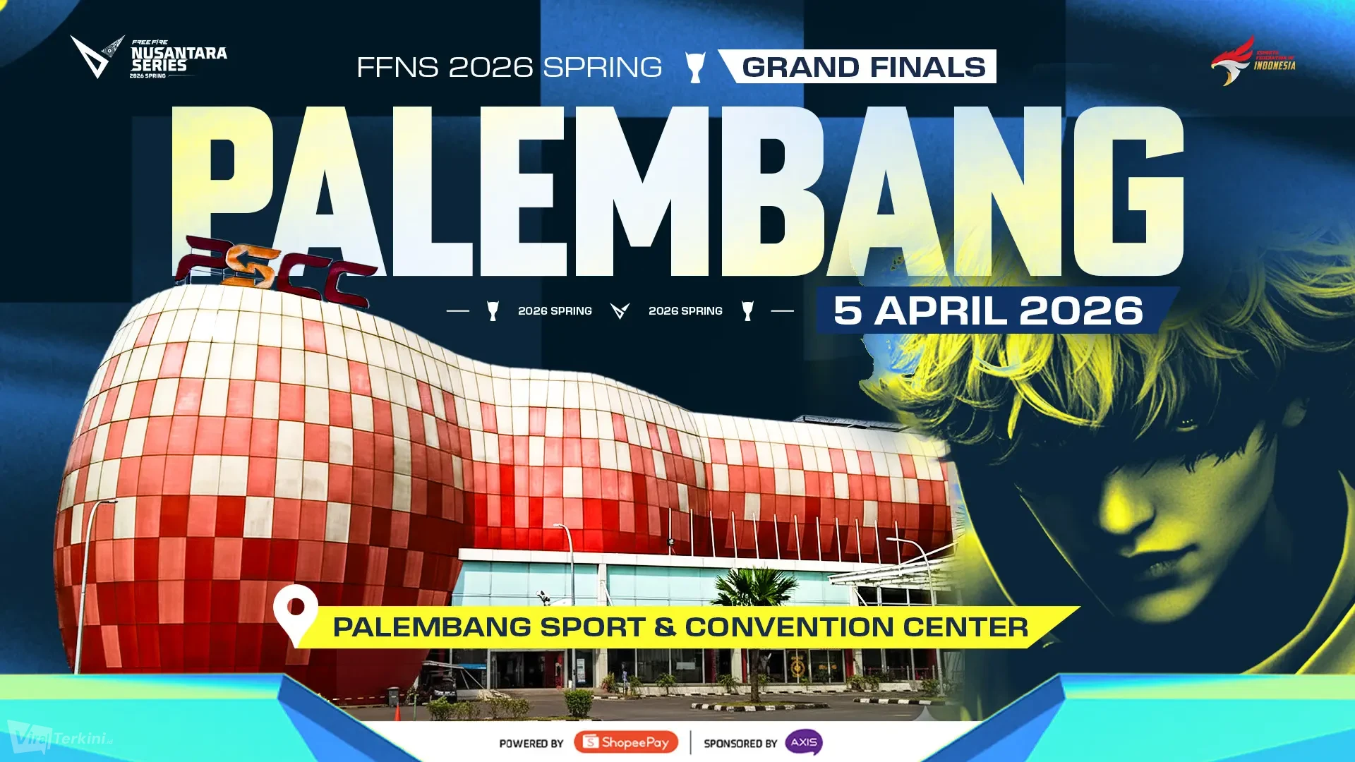Palembang Sport & Convention Center Venue FFNS 2026 Spring