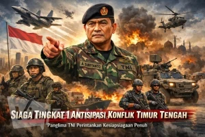 Panglima TNI Perintahkan Siaga Tingkat 1 Antisipasi Dampak Konflik Timur Tengah