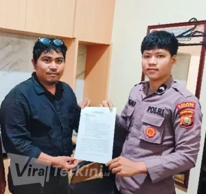 Pencabutan laporan terhadap David Glen. (Ijul)