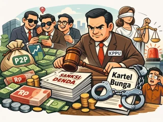 KPPU Denda 97 Pinjol Rp755 Miliar, Terbukti Kartel