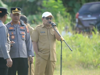 Percepat Pemulihan Sibenpopo, Sekda Halteng: Tahap Awal Pembangunan 54 Rumah Dimulai